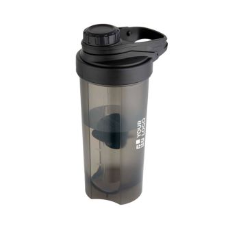 Gourde de sport en plastique avec bille mélangeuse, 700 ml