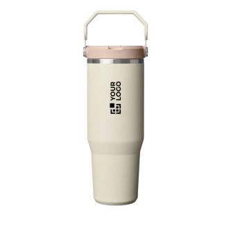 Gobelet isotherme à paille rabattable anti-fuite 890 ml Stanley