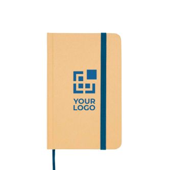 Carnet A6 à couverture rigide en papier recyclé feuilles lisses