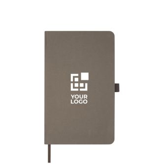 Carnet A5 éco issu de déchets à couverture rigide et lignes