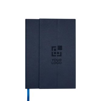 Carnet à couverture rigide en plastique recyclé A5 pages lignées