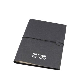 Carnet rechargeable avec couverture recyclée et 2 cahiers A5