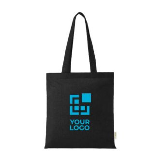 Sac cabas en coton 140 g/m2 avec zone d'impression