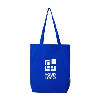 Tote bag en coton biologique avec fond large 11 L 180 g/m²