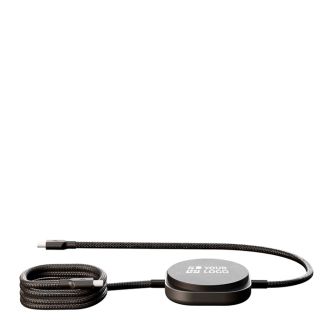 Câble de charge USB-C 2-en-1 avec base sans fil Zens