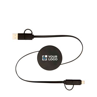 Câble en plastique recyclé charge rapide et synchronisation 5 en 1