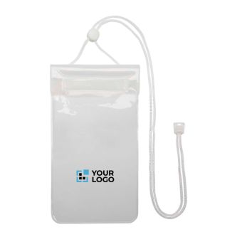 Grande housse imperméable en plastique pour mobile avec corde