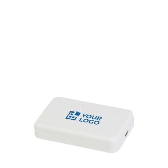 Batterie externe sans fil magnétique en plastique recyclé 10 000 mAh
