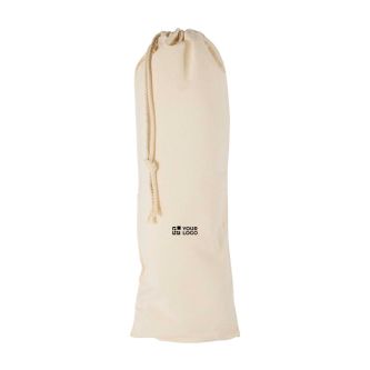 Sac réutilisable en coton pour le pain, respirant et lavable