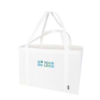 Grand sac cabas en polyester recyclé avec anses 65L