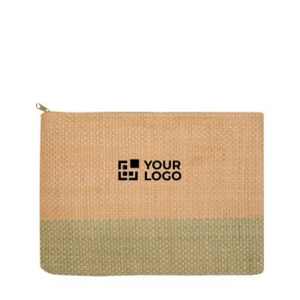 Trousse fine en papier certifié avec doublure douce 3 L