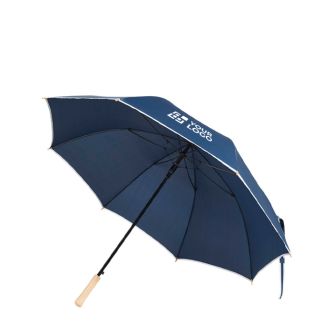 Parapluie anti-vent automatique avec bande réfléchissante Ø130 cm