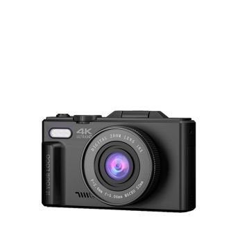 Appareil photo numérique Prixton 64 MP, écran IPS rabattable 3 pouces