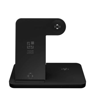 Chargeur sans fil pliable 3-en-1 avec support SCX.design