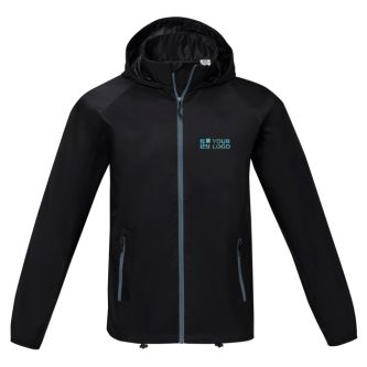 Veste publicitaire imperméable 60 g/m2 avec zone d'impression