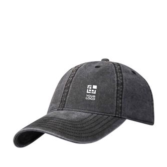 Casquette décontractée effet délavé en coton recyclé 245 g/m²