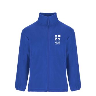 Veste polaire personnalisable en polyester pour enfants 300 g/m² Roly avec zone d'impression