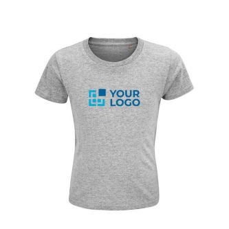 T-shirt pour enfants en coton 100% biologique 150 g/m² SOL'S Crusader avec zone d'impression