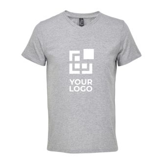 T-shirt unisexe en coton semi-peigné col V SOL'S