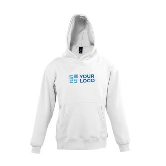Sweat en coton et polyester pour enfants 280 g/m2 SOL'S SLAM avec zone d'impression