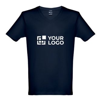 Flocage sur t-shirt pour entreprise avec zone d'impression