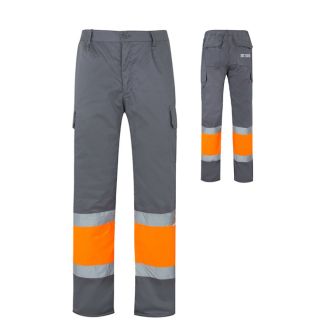 Pantalon de travail en sergé avec plusieurs poches 210 g/m² 