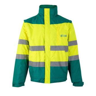 Veste de travail extra large en polyester réfléchissant 180 g/m² 