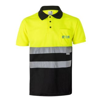 Polo de travail extra large à manches courtes polyester 160 g/m² 