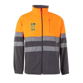 Veste softshell de travail grande taille en polyester 280 g/m²