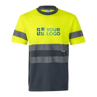 T-shirt de travail et éléments réfléchissants polyester 140 g/m² 