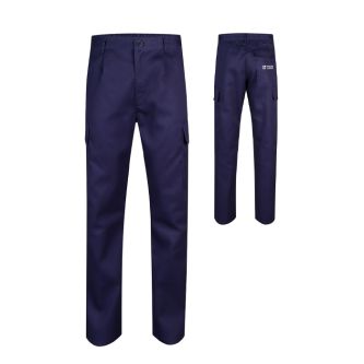 Pantalon en coton et polyester avec taille élastique 190 g/m² 