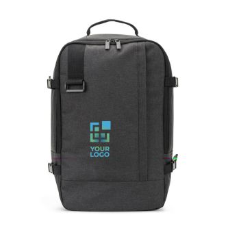 Sac à dos en polyester recyclé aux dimensions pour avion 14"