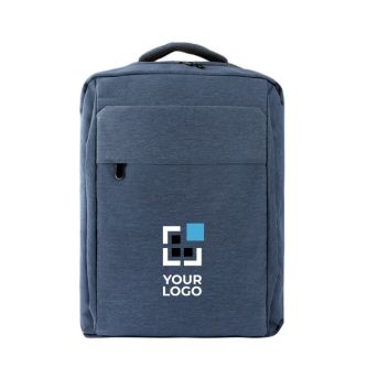 Sac à dos matelassé en polyester recyclé pour ordinateur 15,6"