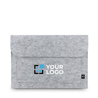 Housse en feutre recyclé avec compartiment pour ordinateur 14"