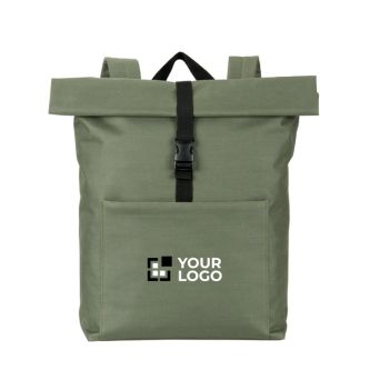 Sac à dos polyvalent avec fermeture roulante pour ordinateur 17,3"