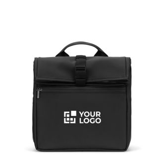 Sac isotherme enroulable 7 L avec fermeture réglable en similicuir