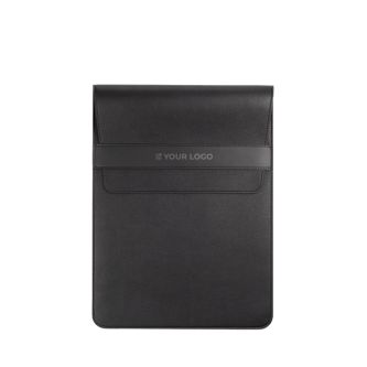 Housse résistante pour PC portable en cuir synthétique, taille 14"