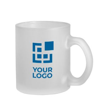 Tasse en verre dépoli avec finition effet givré 340ml