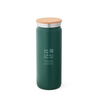 Thermos à double paroi avec bouchon liège