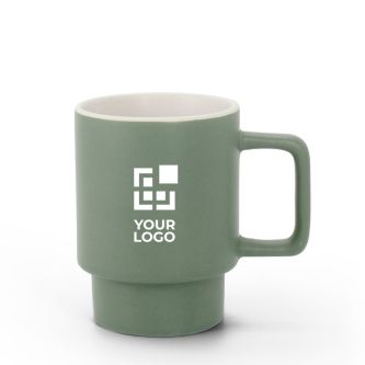 Tasse en céramique finition mate avec boîte cadeau kraft 330ml
