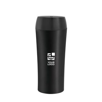 Mug isotherme avec système anti-goutte couleur noir