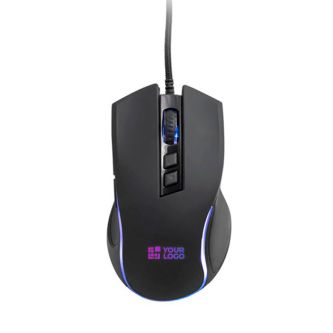 Souris gaming avec boutons de jeu et 8 modes d'éclairage