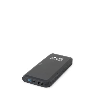 Batterie externe écologique avec charge 15 W style premium 10000 mAh