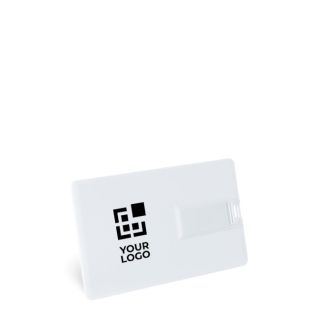 Clé USB impression intégrale en plastique format carte de crédit