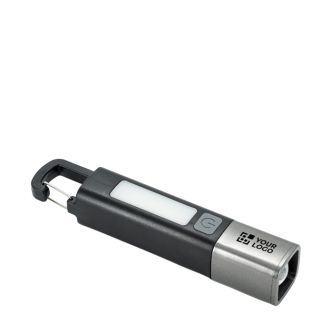 Lampe torche rechargeable USB-C avec modes LED et COB 2 W 800 mAh