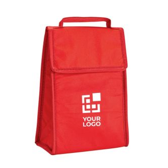 Sac isotherme pliable avec logo couleur bleu