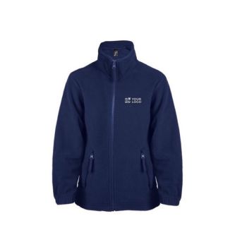 Polaires personnalisés pour enfants en polyester 300 g/m² SOL'S North avec zone d'impression