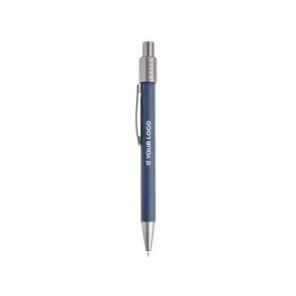 Stylo en aluminium avec clip métallique et spinner encre noire