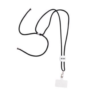 Cordon en RPET pour téléphone portable avec pièce réglable avec zone d'impression