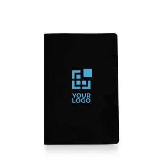 Carnet durable fabriqué en papier de pierre A5 pages lisses avec zone d'impression